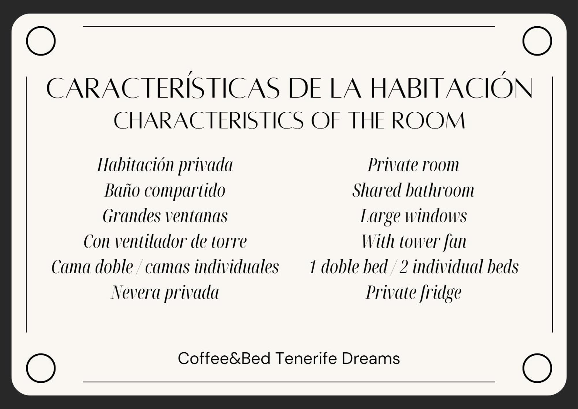 Coffee&Bed Tenerife Dreams Hotel Santa Cruz de Tenerife Cameră foto